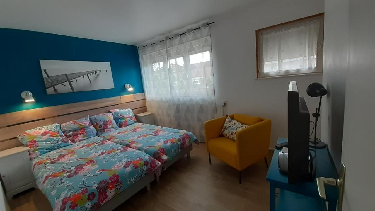 גראבלין Maison Chez Lili A 200 M De La Plage ,Jardin Prive Et Clos מראה חיצוני תמונה