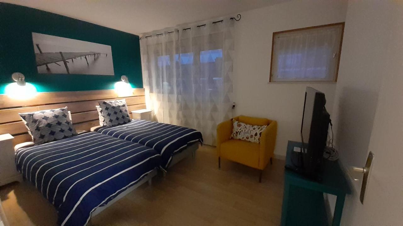 גראבלין Maison Chez Lili A 200 M De La Plage ,Jardin Prive Et Clos מראה חיצוני תמונה