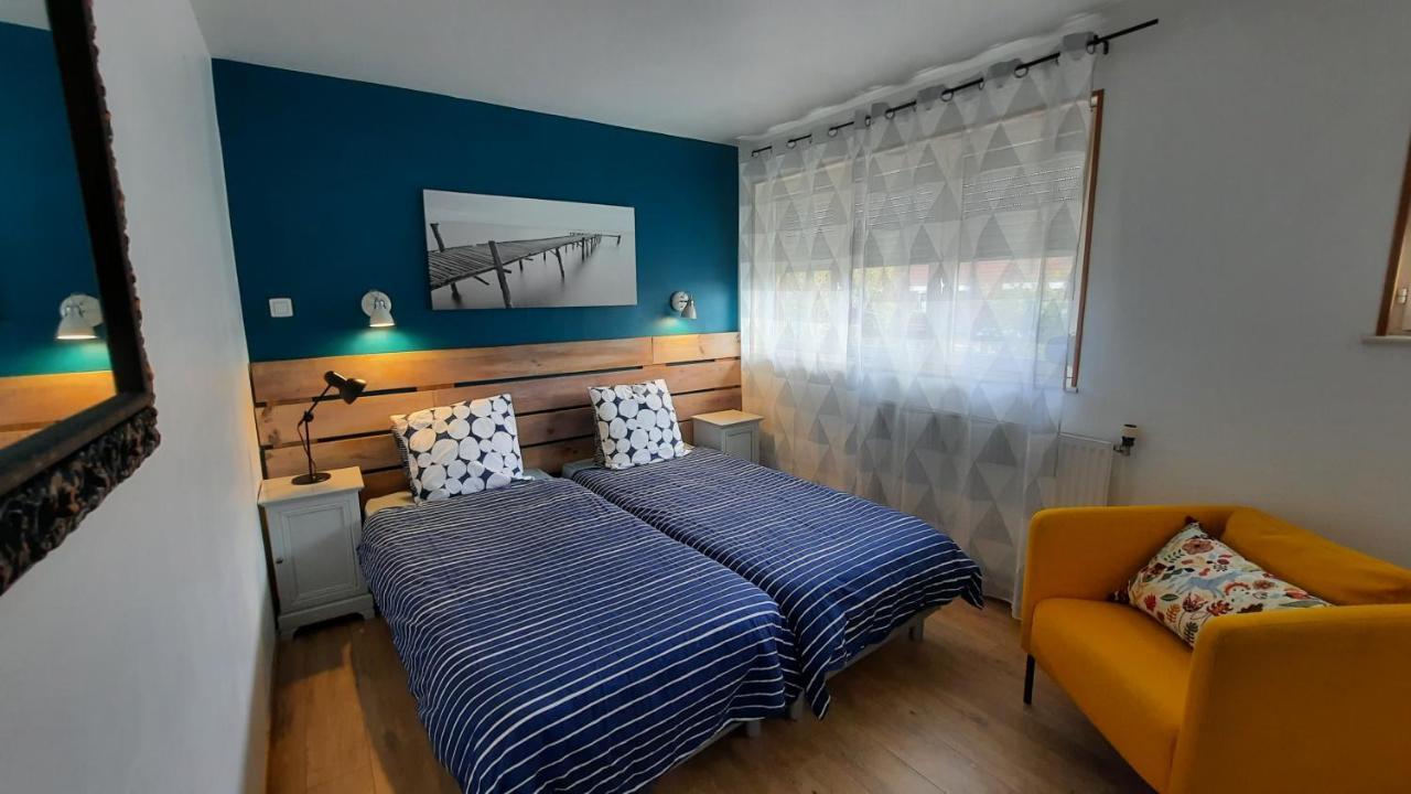 גראבלין Maison Chez Lili A 200 M De La Plage ,Jardin Prive Et Clos מראה חיצוני תמונה